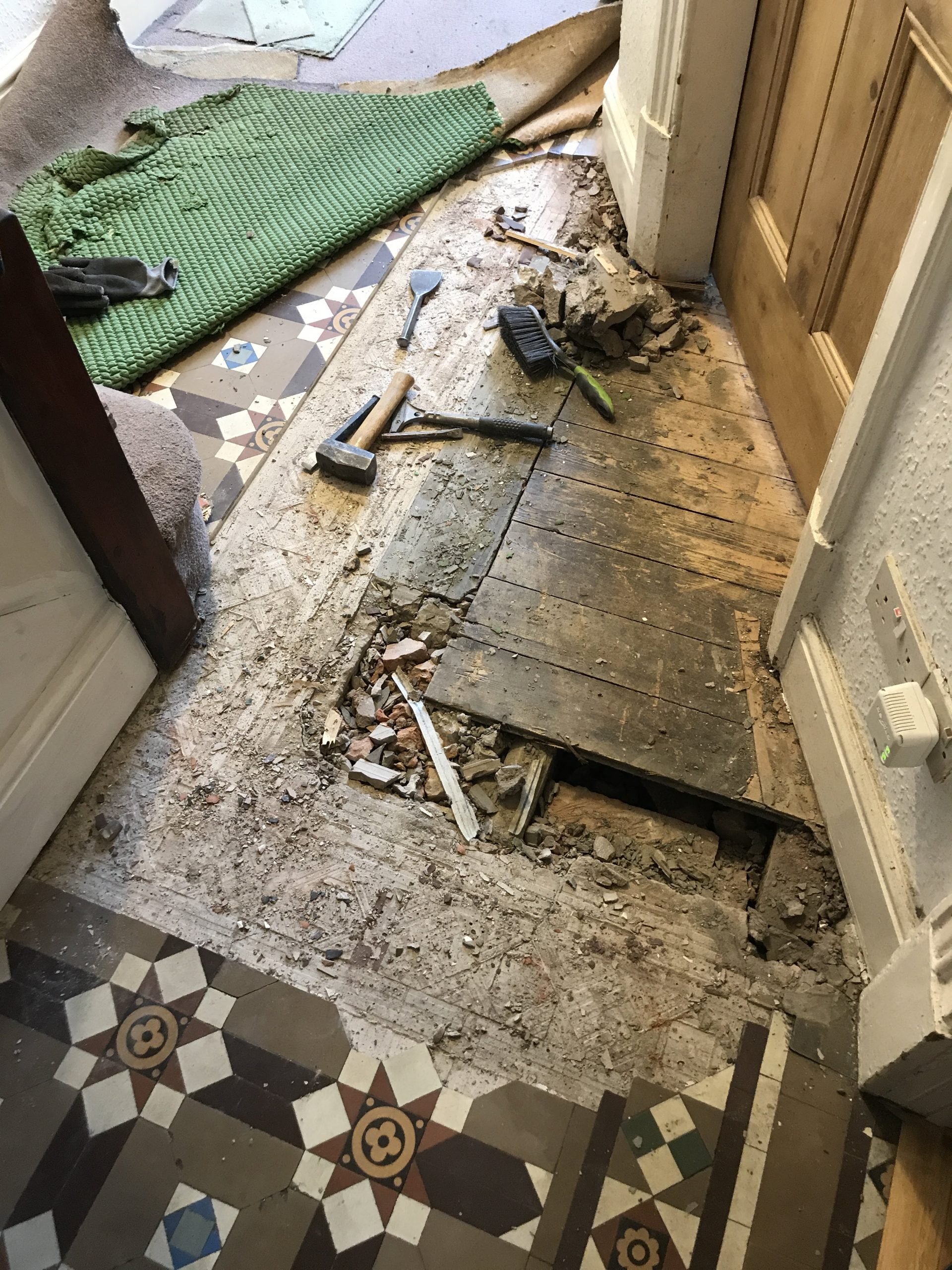 Victorian Floor Restoration, Northwich, Cheshire Cheshire Restoration